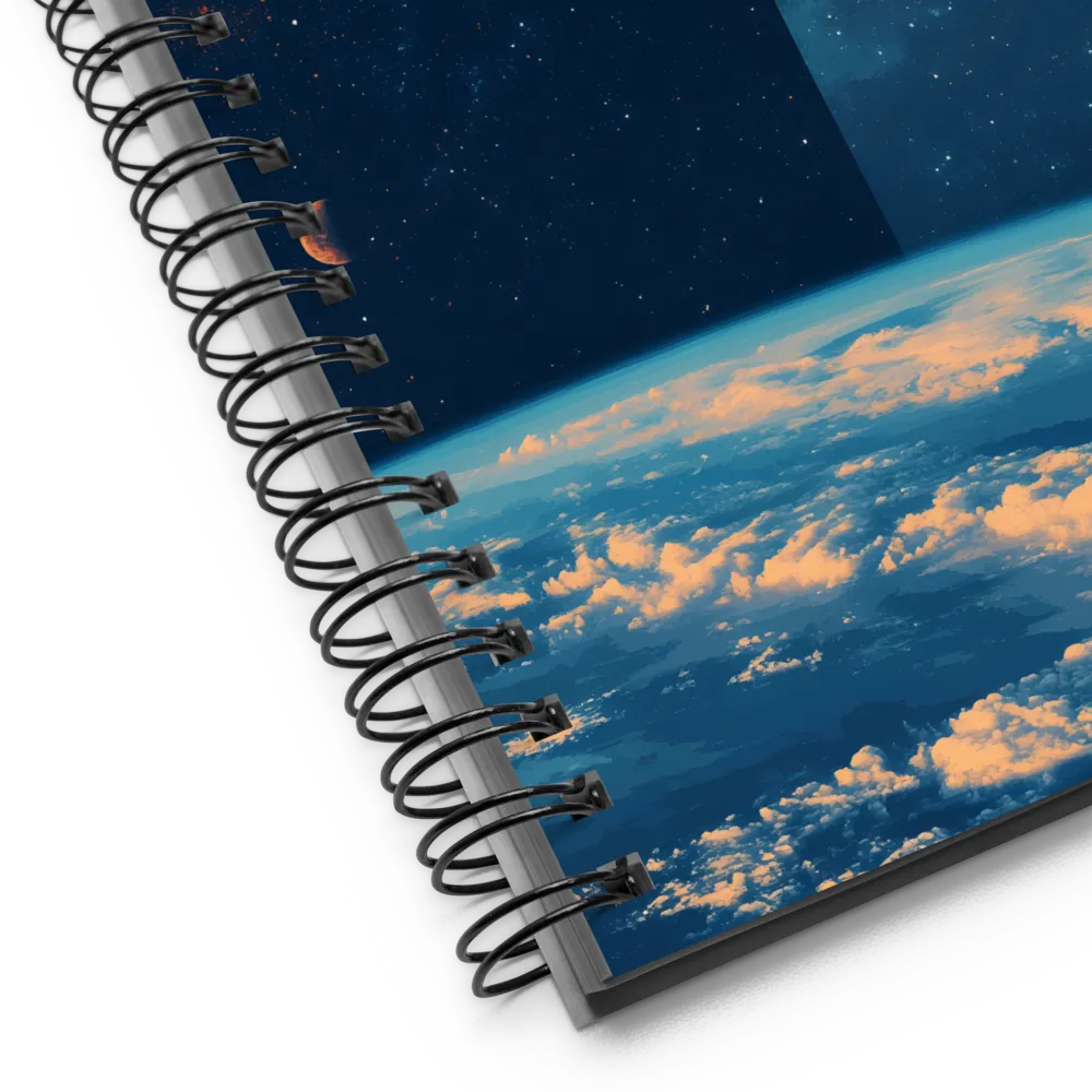 Interstellar Divide 
 Spiral Notebook | 140 pages