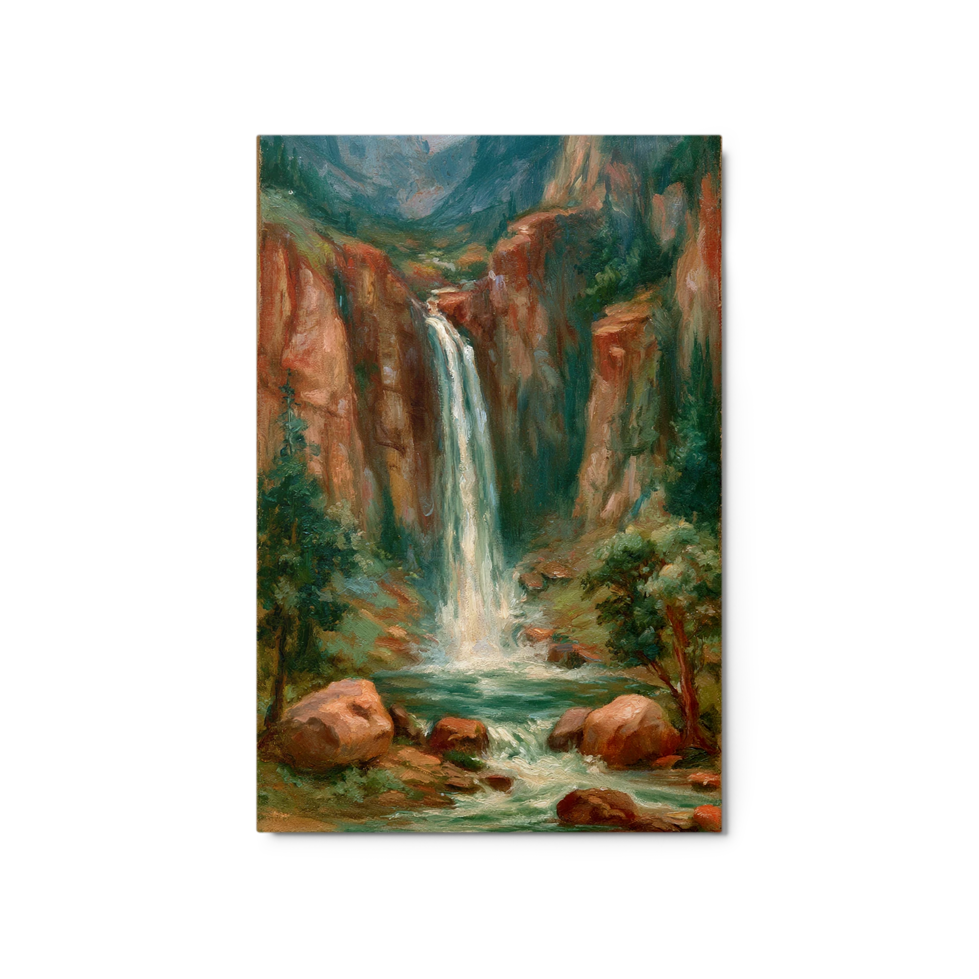 Mountain Waterfall