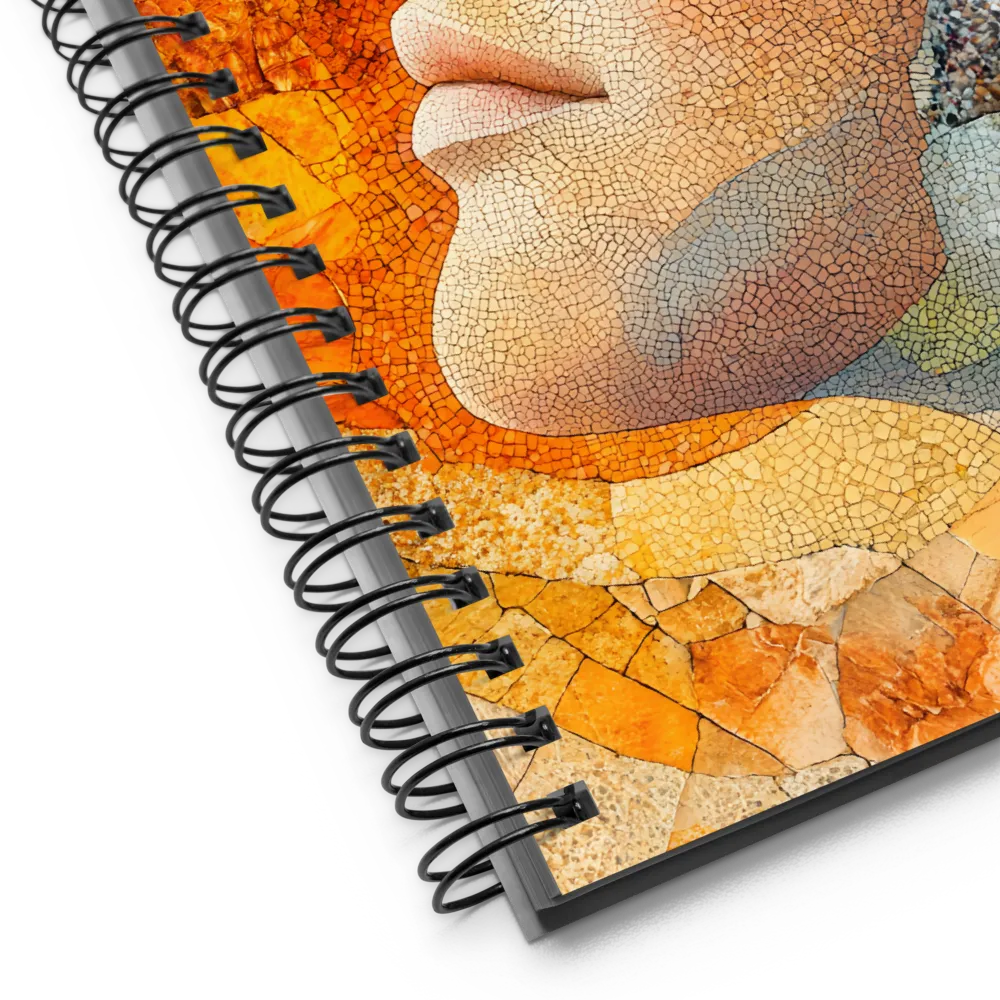 Serene Mosaic Profile 
 Spiral Notebook | 140 pages