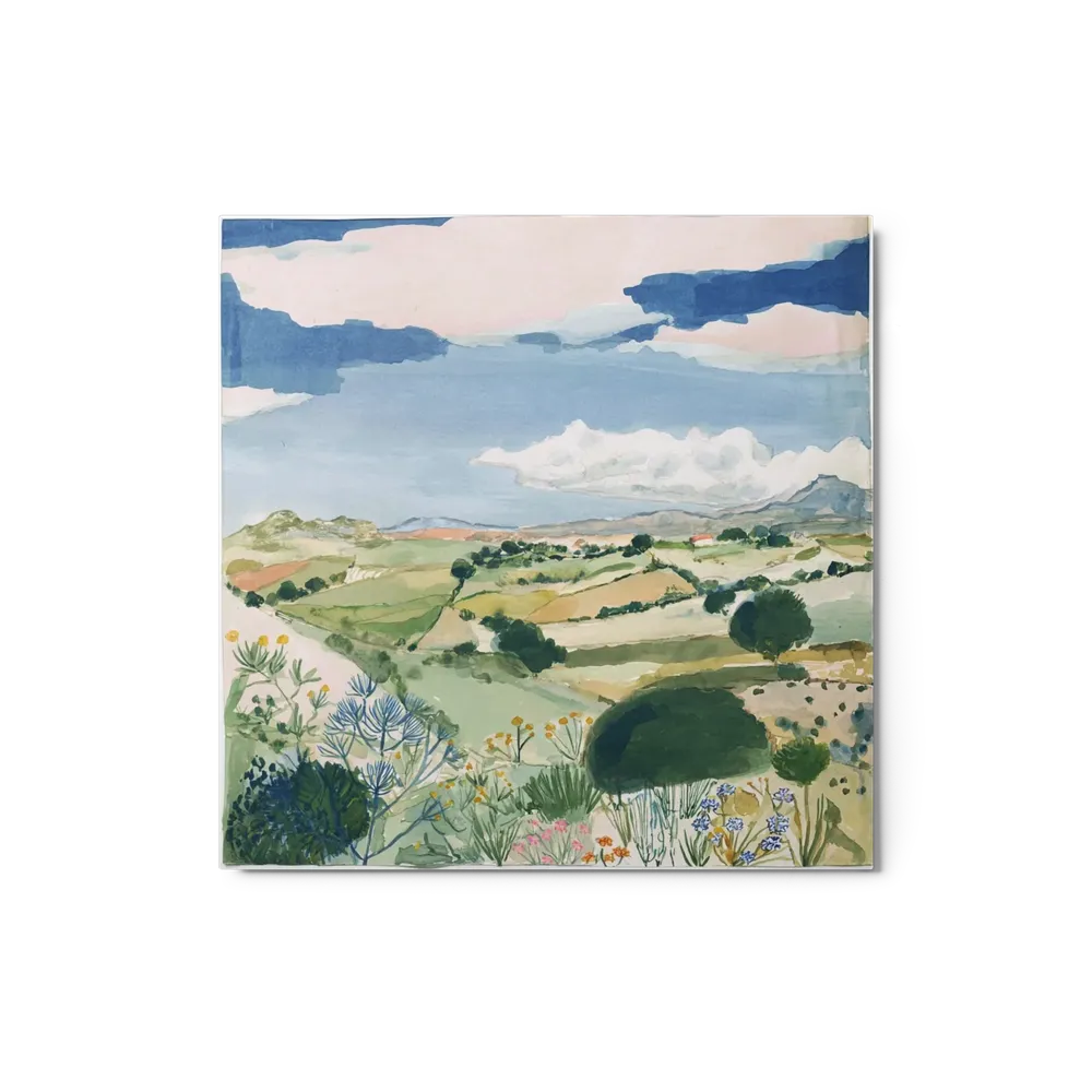 Rolling Hills and Wildflowers | Art Print