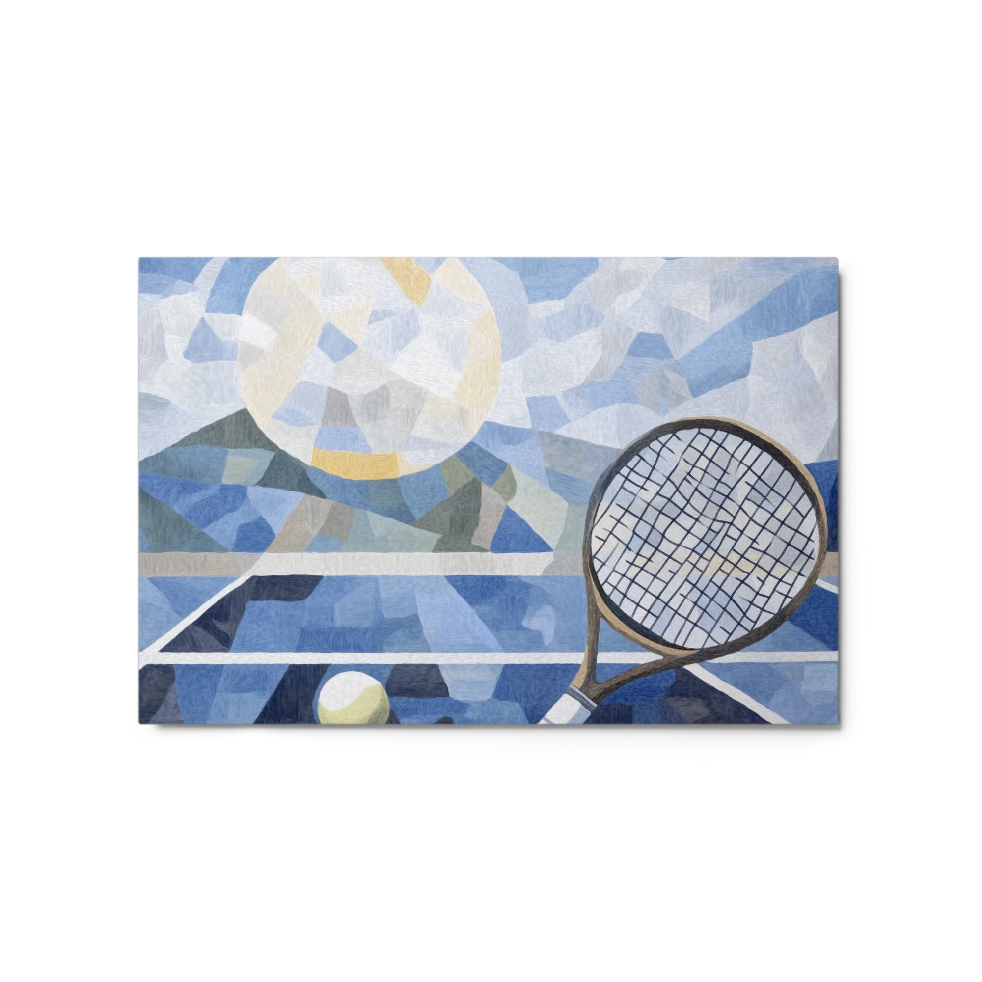 Stained Glass Tennis Court