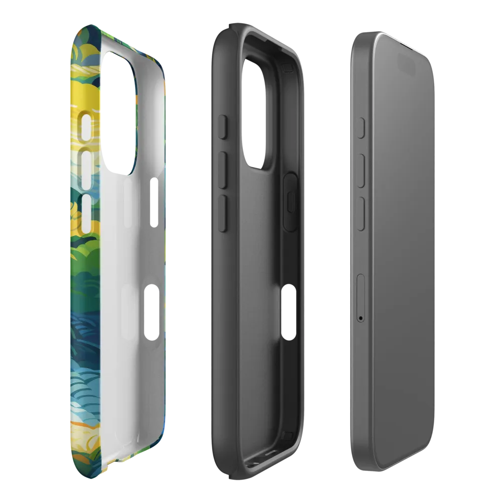 Vibrant Abstract Landscape | Phone Case