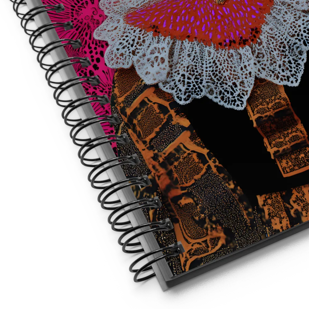 The Patterned Lady 
 Spiral Notebook | 140 pages