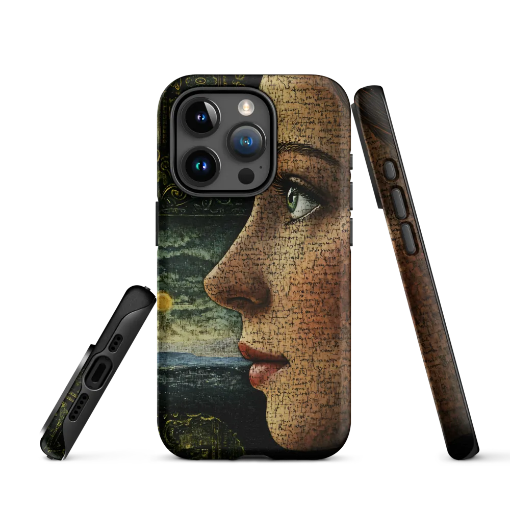 Script and Solitude | Phone Case
