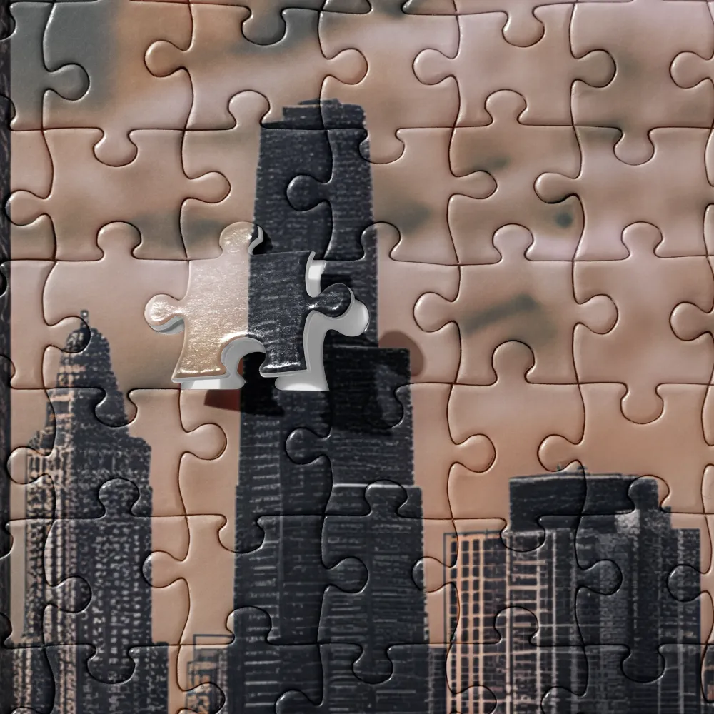 Overlooking the City 
 Jigsaw Puzzle