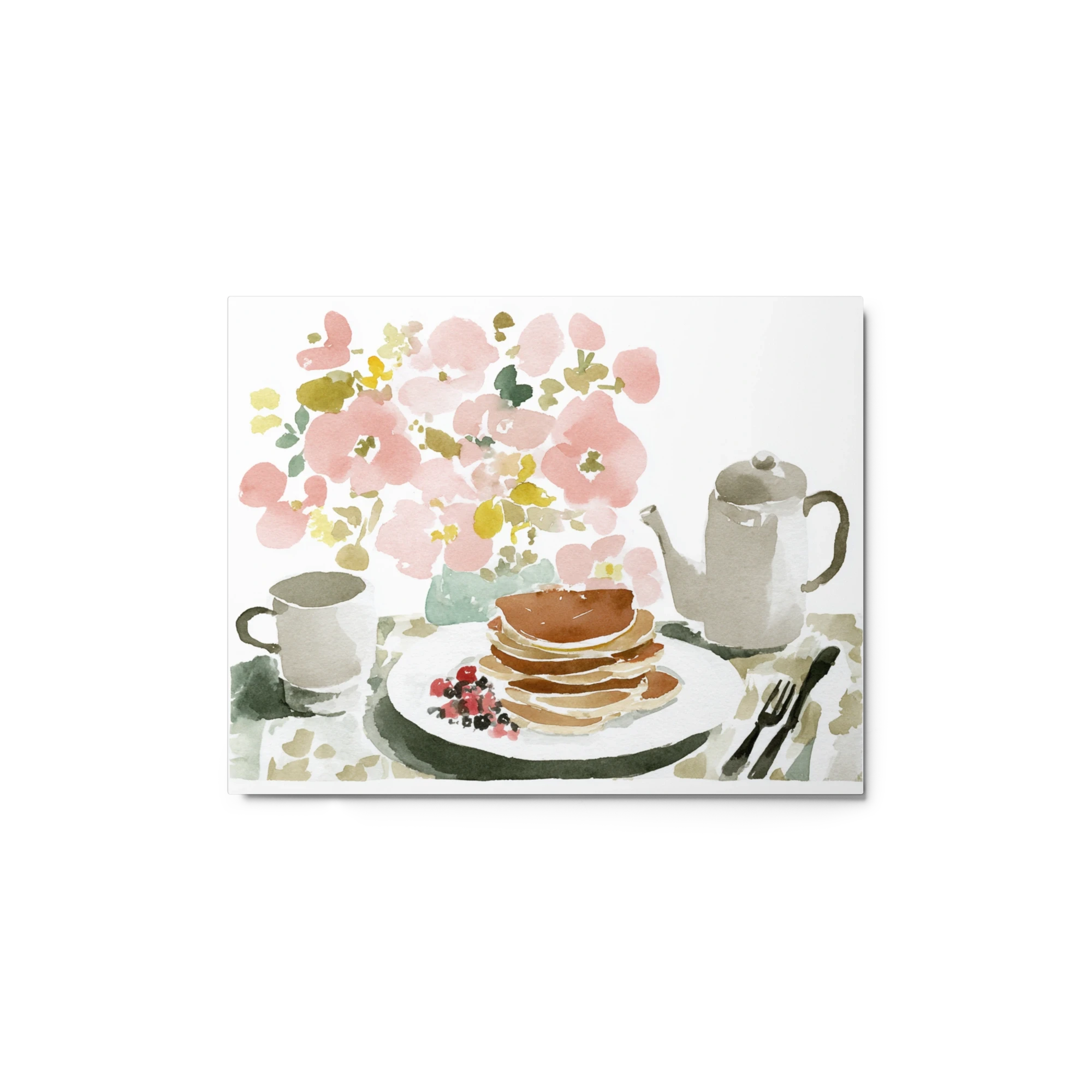 Pancakes and Soft Blossoms