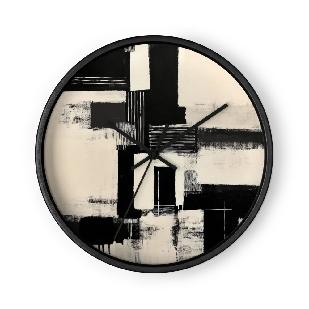 Monochromatic Structure | Wall Clock