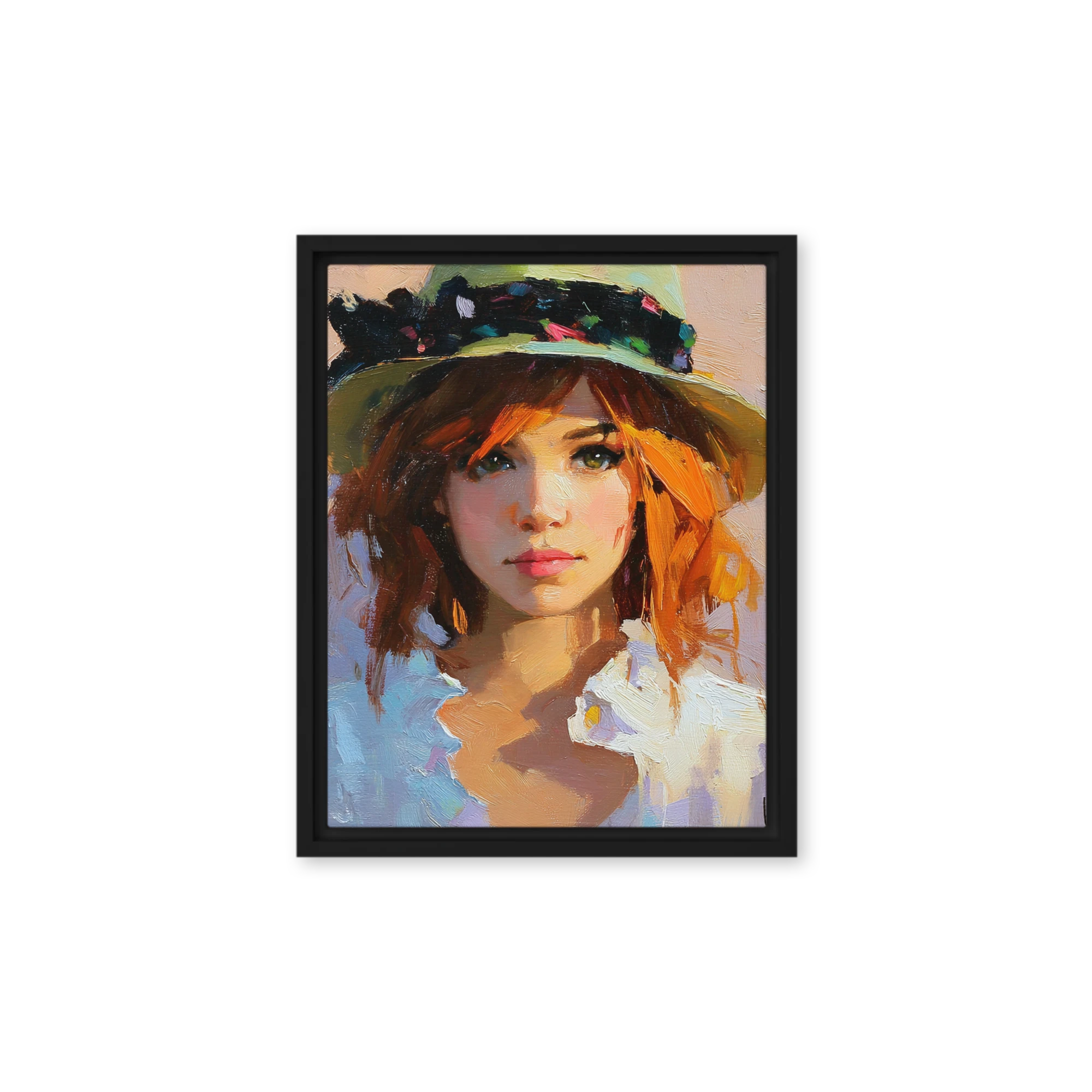Woman in Sun Hat