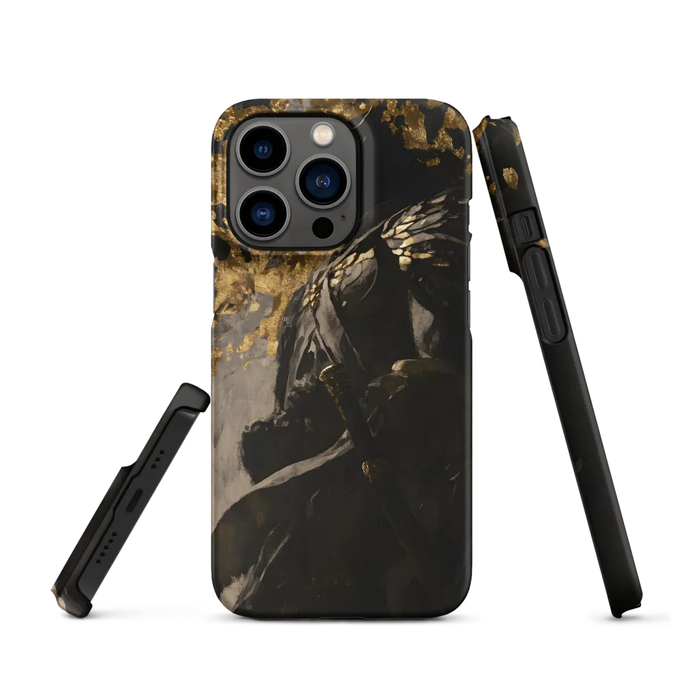 Golden Leaf Warrior | Phone Case