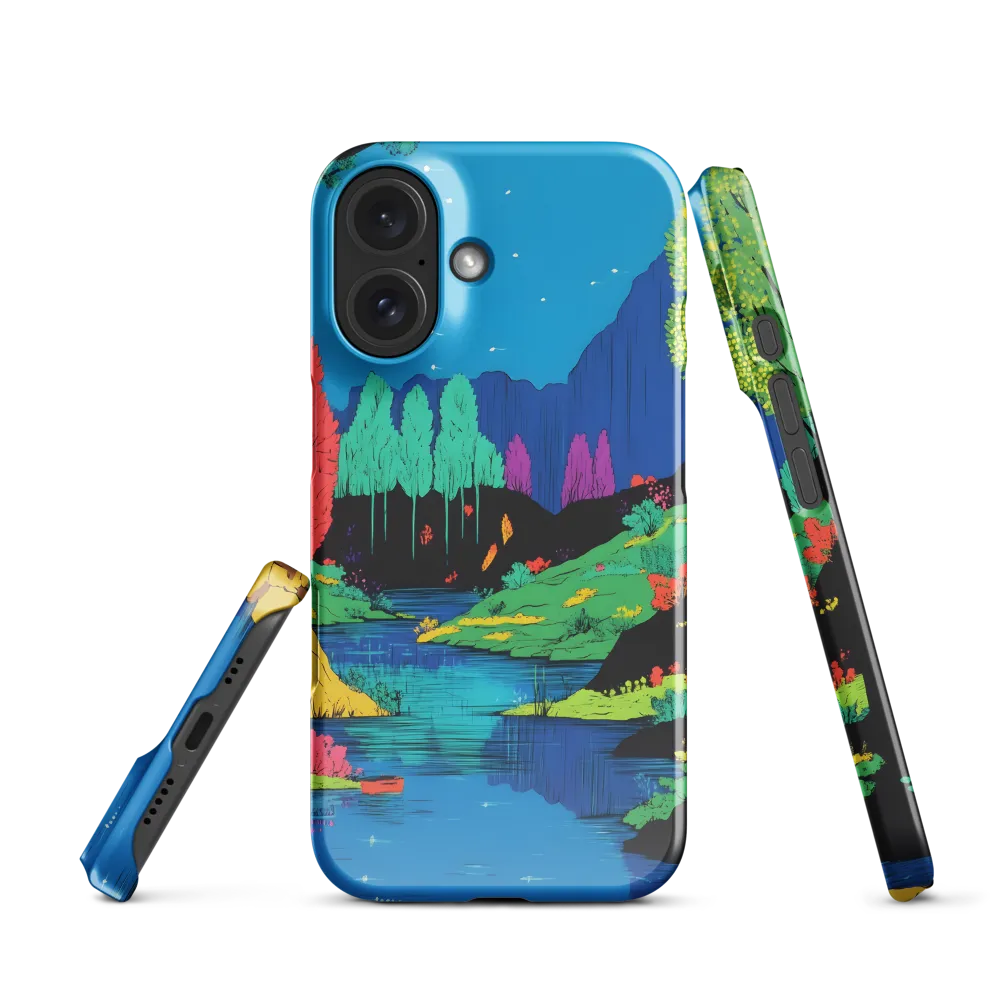 Luminous River Dreamscape 
 iPhone 14 Pro | Snap Case