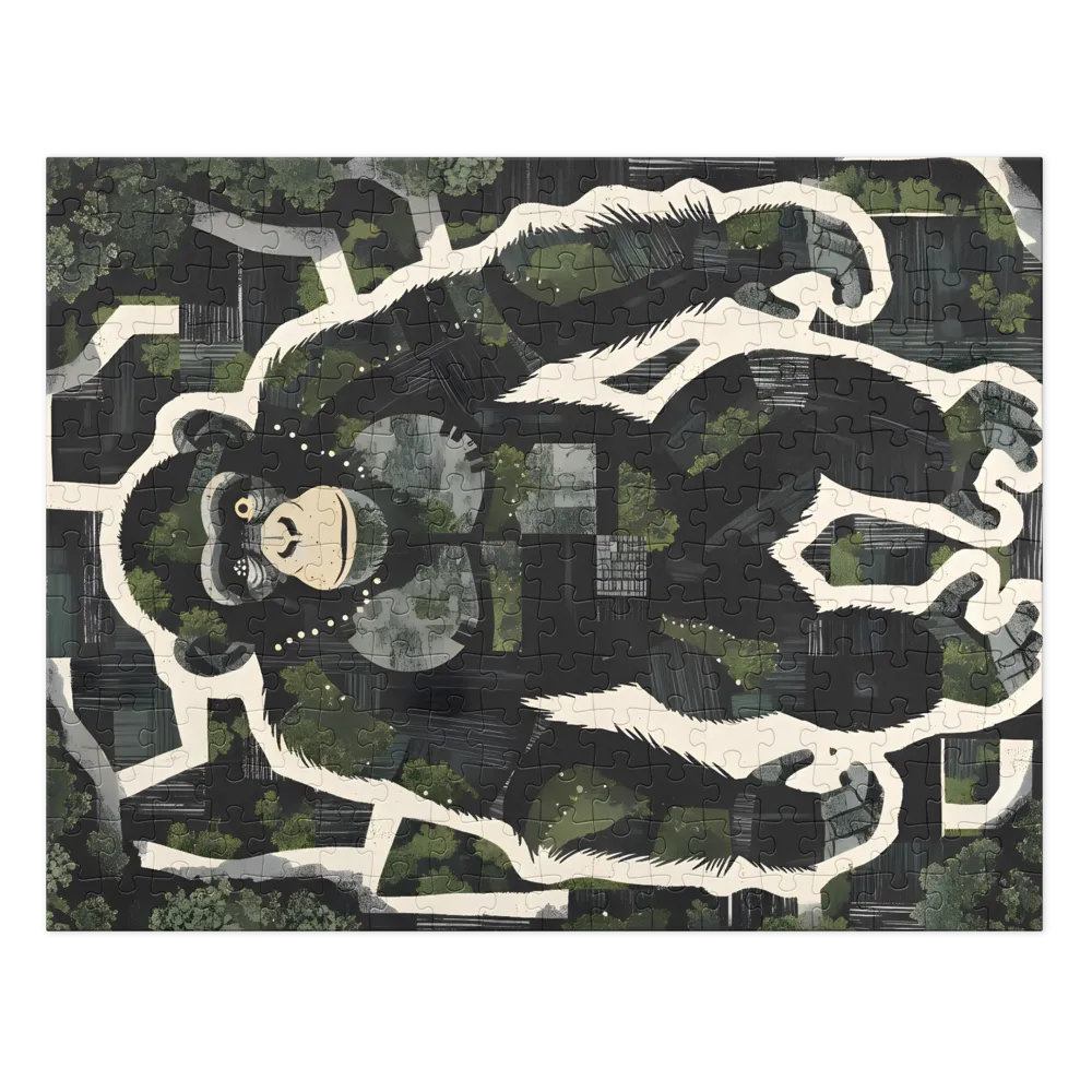 Patchwork Chimpanzee | Jigsaw Puzzles