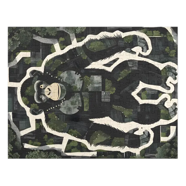 Patchwork Chimpanzee | Jigsaw Puzzles