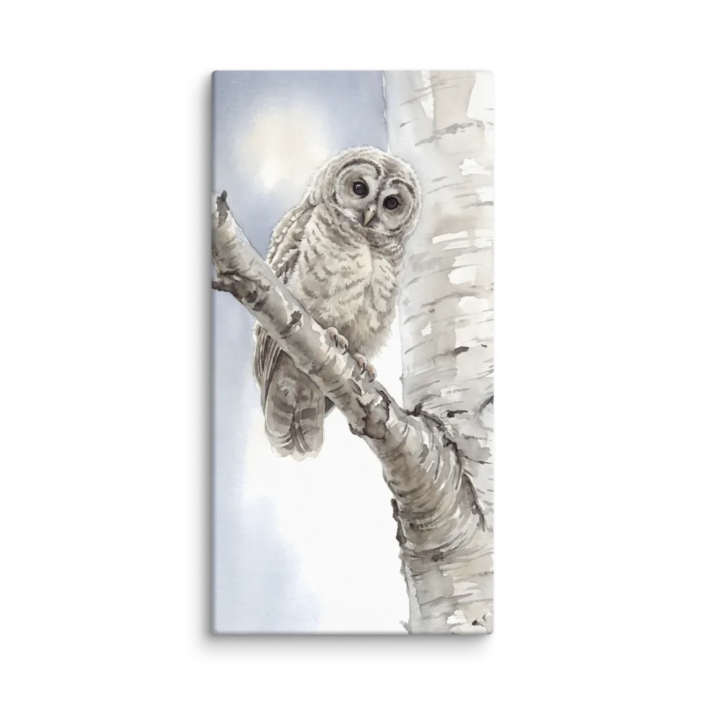 The Watchful Gaze 
 Canvas | 12″x 24″