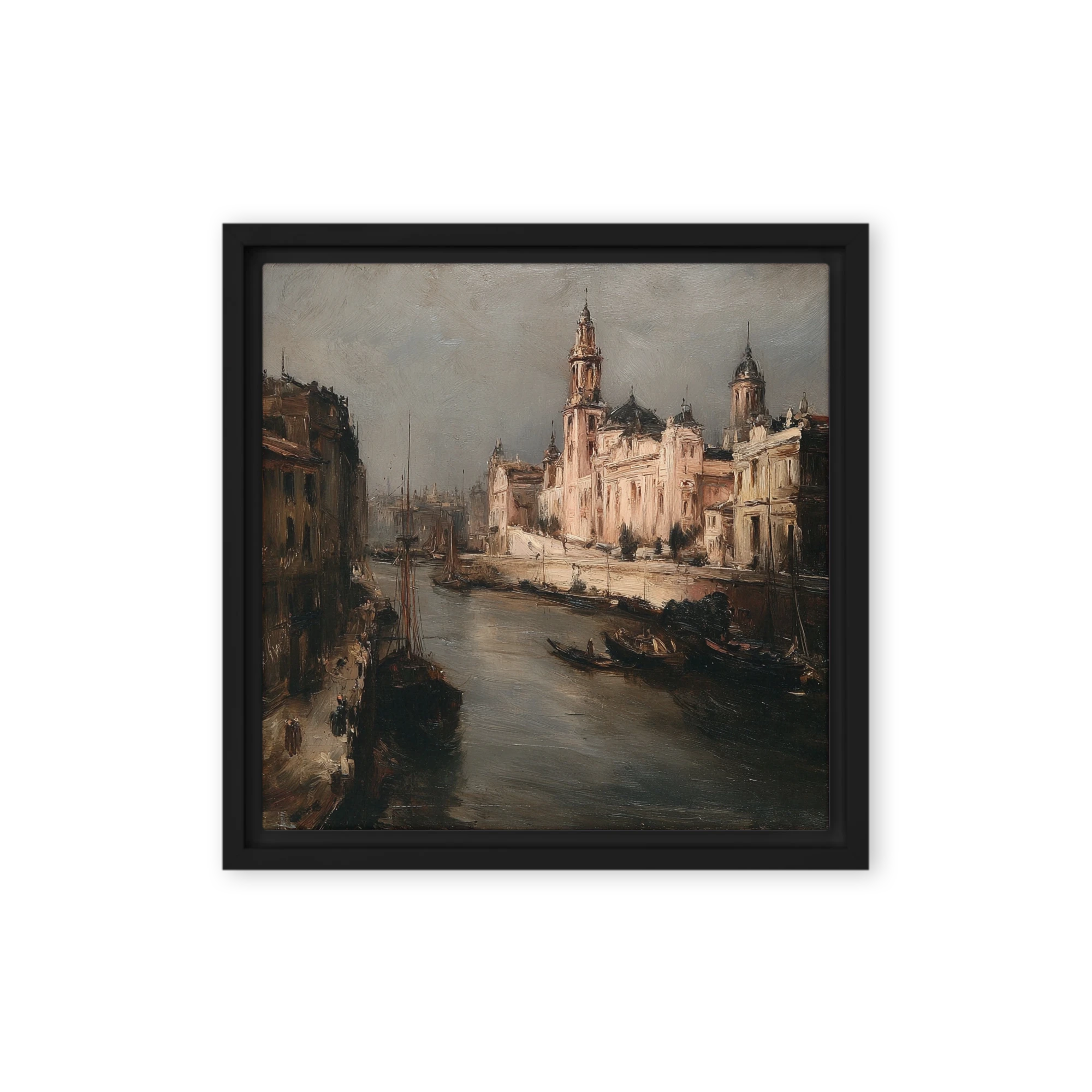 Sunlit Waterfront Citadel