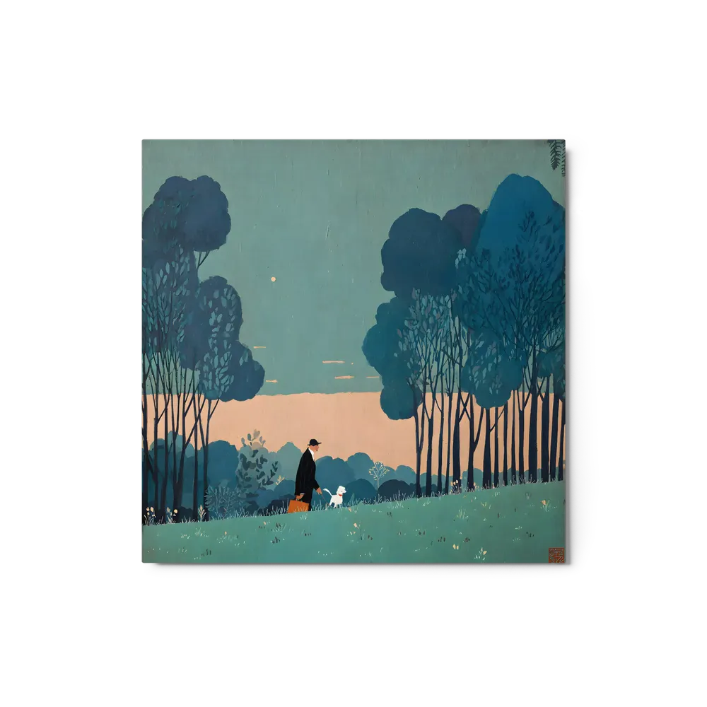 Evening Stroll with Companion | Art Print