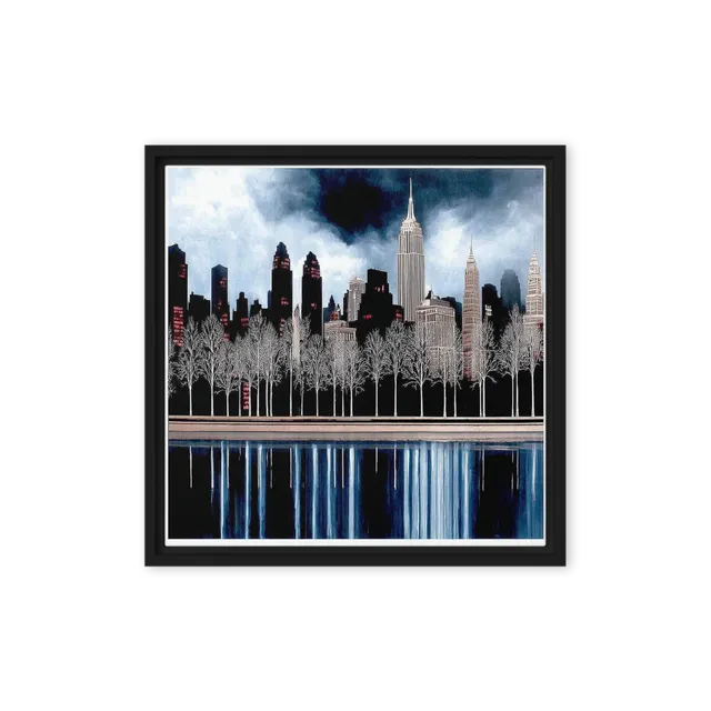 Empire State Skyline Reflection | Art Print