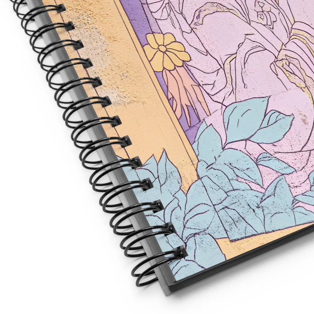 Art Nouveau Woman 
 Spiral Notebook | 140 pages