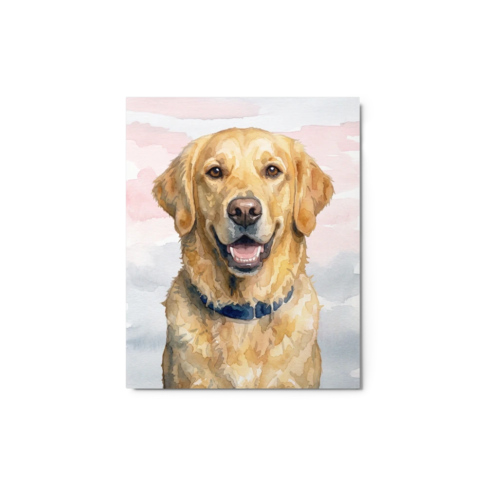 Pet Portrait — Pastel Watercolor