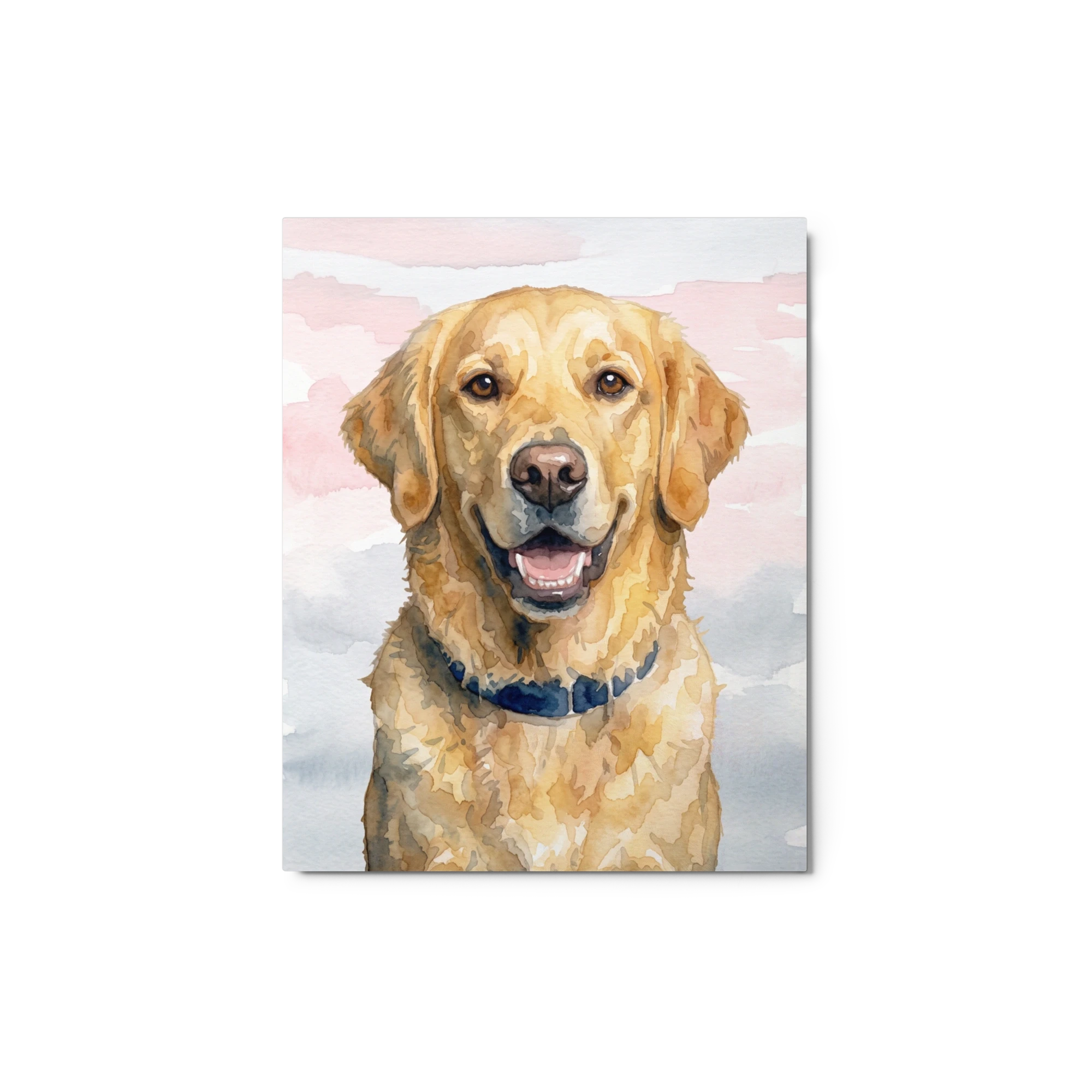 Pet Portrait — Pastel Watercolor