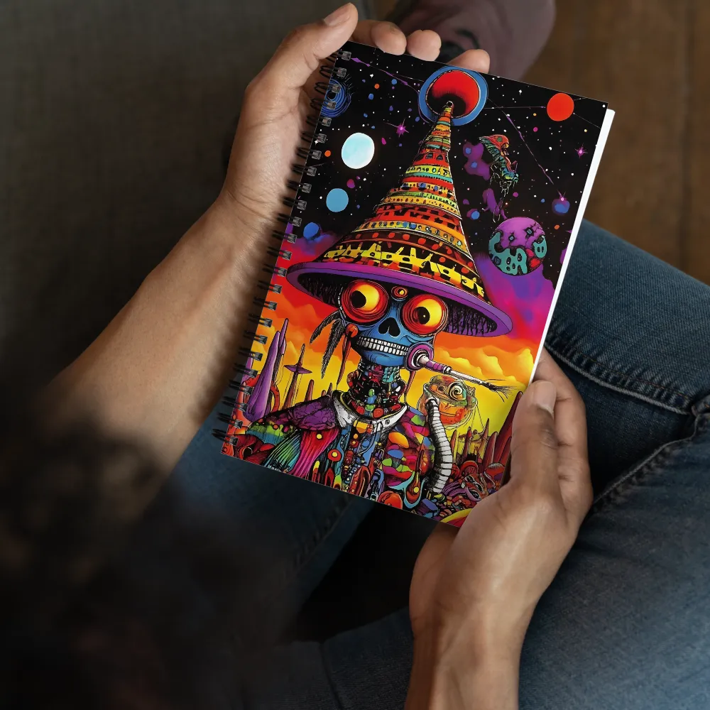Cosmic Sorcerer 
 Spiral Notebook | 140 pages