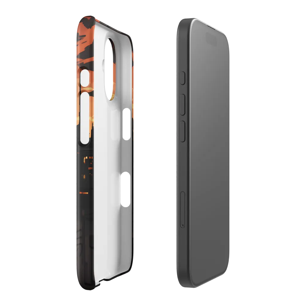 Dystopian Twilight Horizon 
 iPhone 14 Pro Max | Snap Case