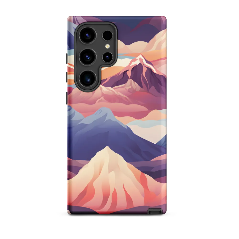 Abstract Mountain Landscape | Phone Case