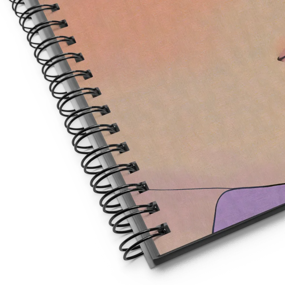 Introspection in Lavender Hues 
 Spiral Notebook | 140 pages