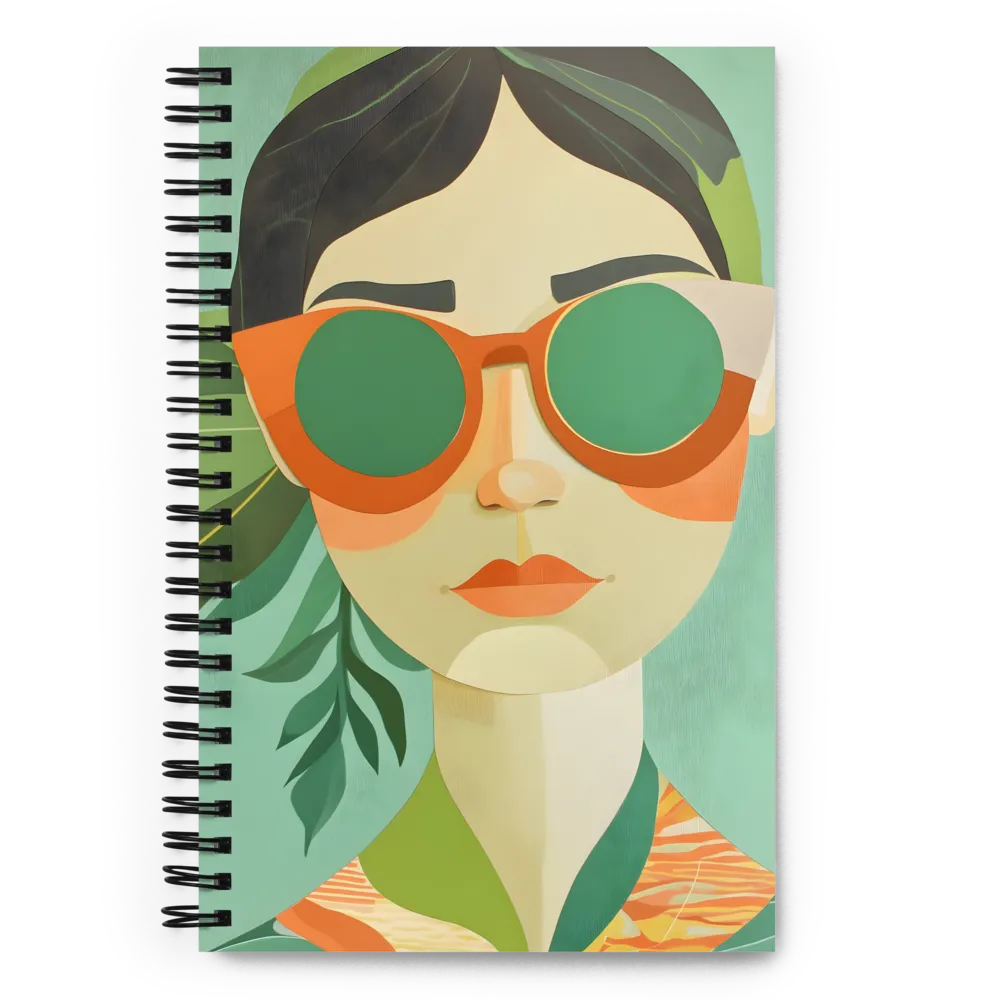 Tropical Gaze 
 Spiral Notebook | 140 pages