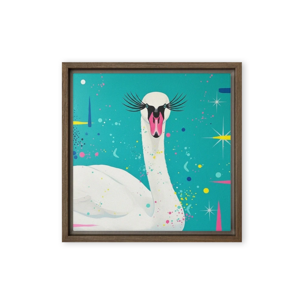 Glam Swan | Art Print