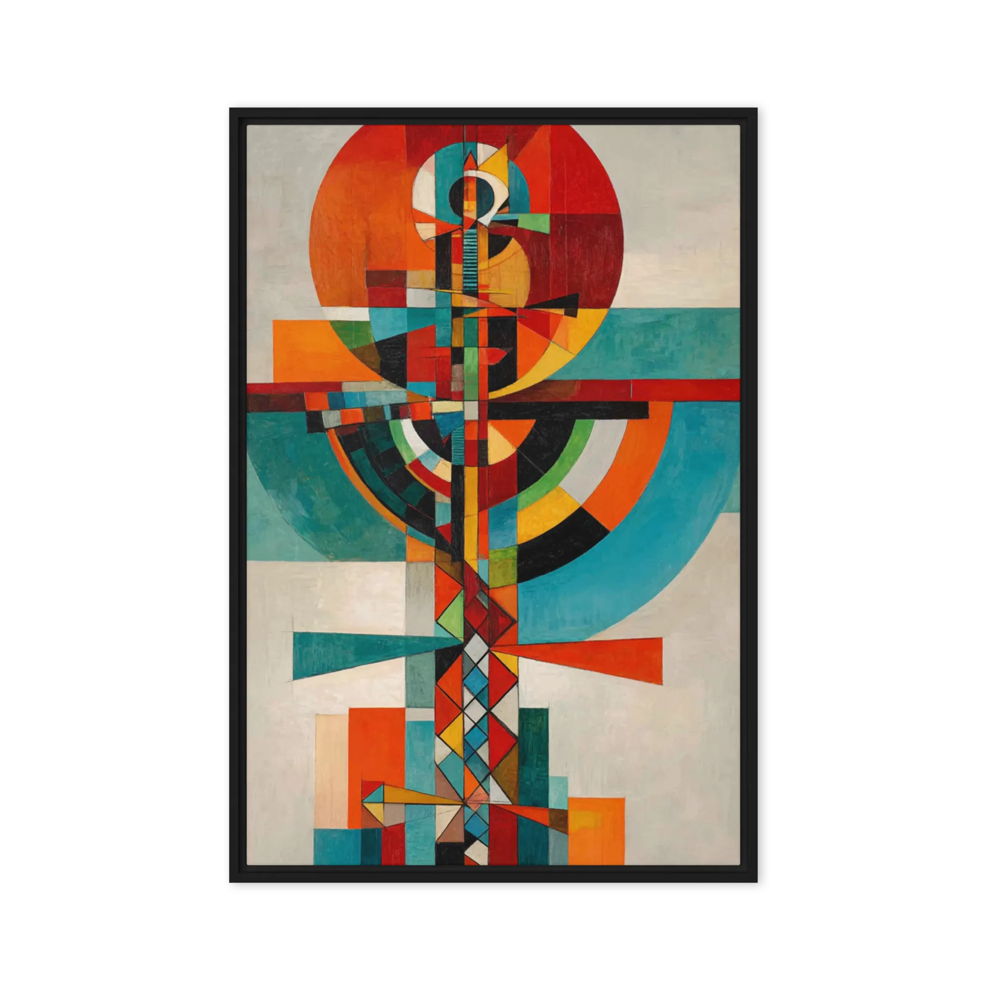 From Muted Blockwork to Prismatic Orphism — Orphic Color Wheels
