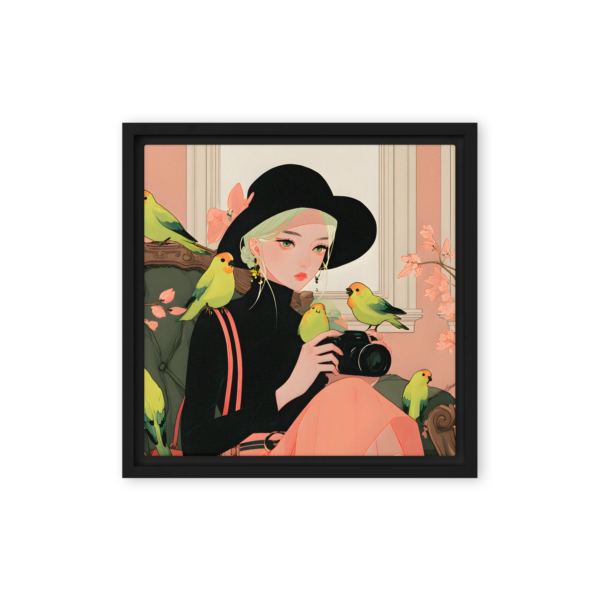 Enchanted Moments 
 Canvas | 8″x 8″