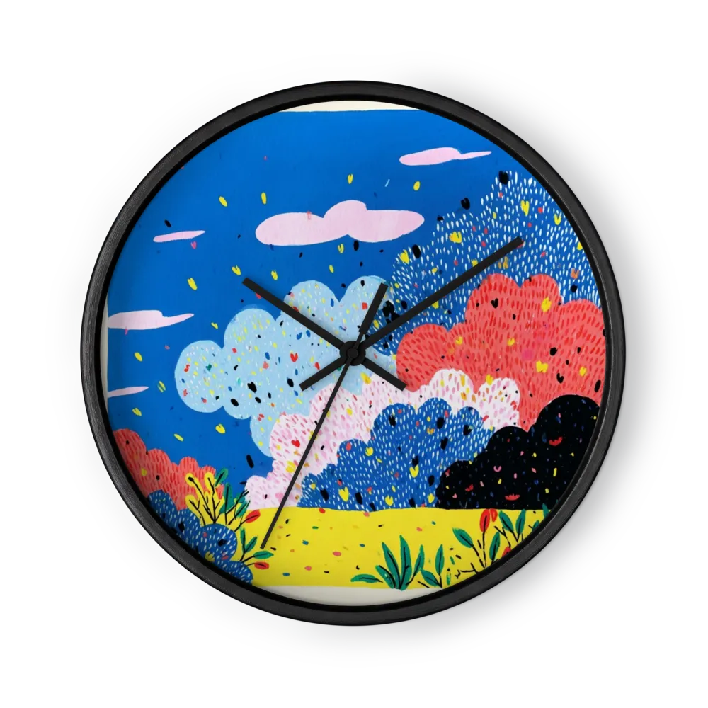 Whimsical Cloudscape | Wall Clock