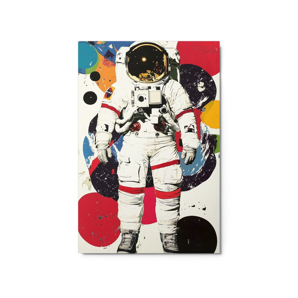 Astronaut Pop Cosmos | Art Print