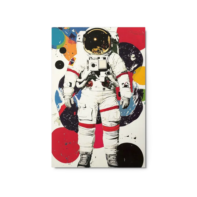 Astronaut Pop Cosmos | Art Print