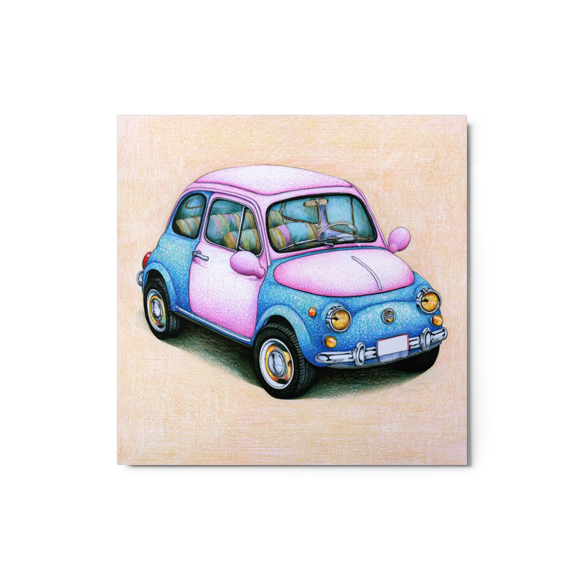 Retro Pastel Auto