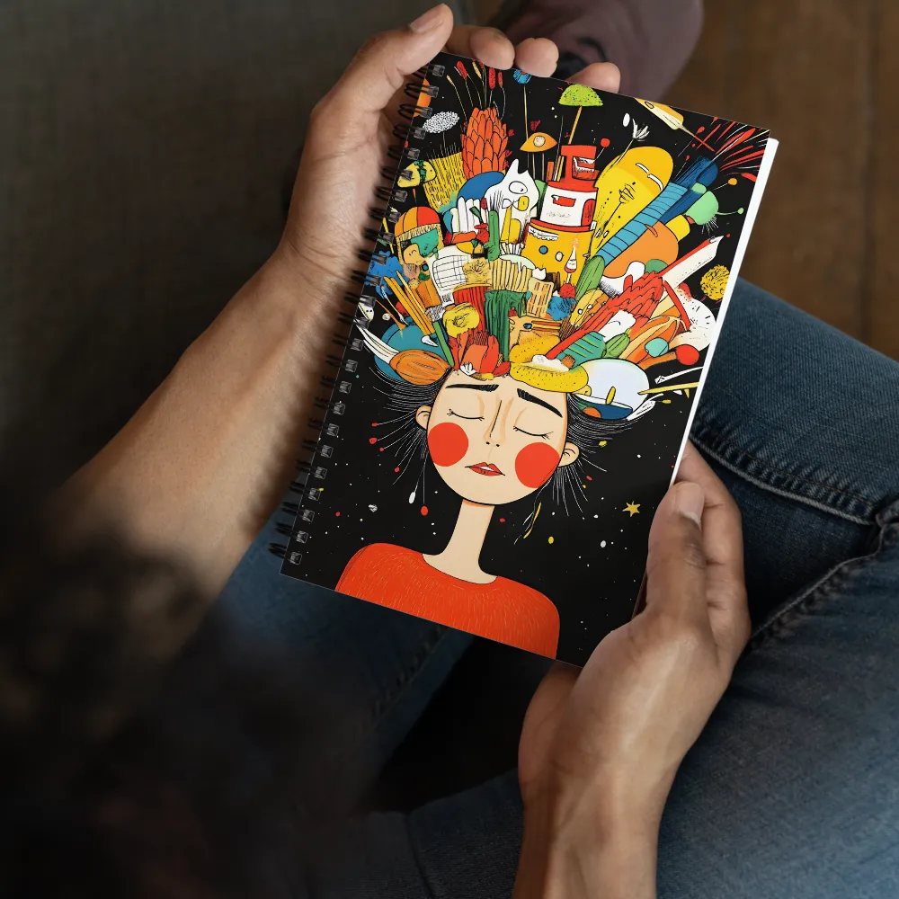 Explosion of Imagination 
 Spiral Notebook | 140 pages