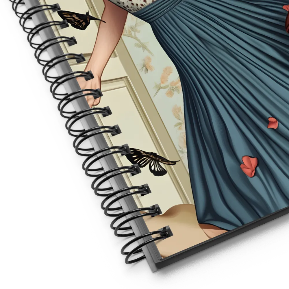 Woman in Motion 
 Spiral Notebook | 140 pages