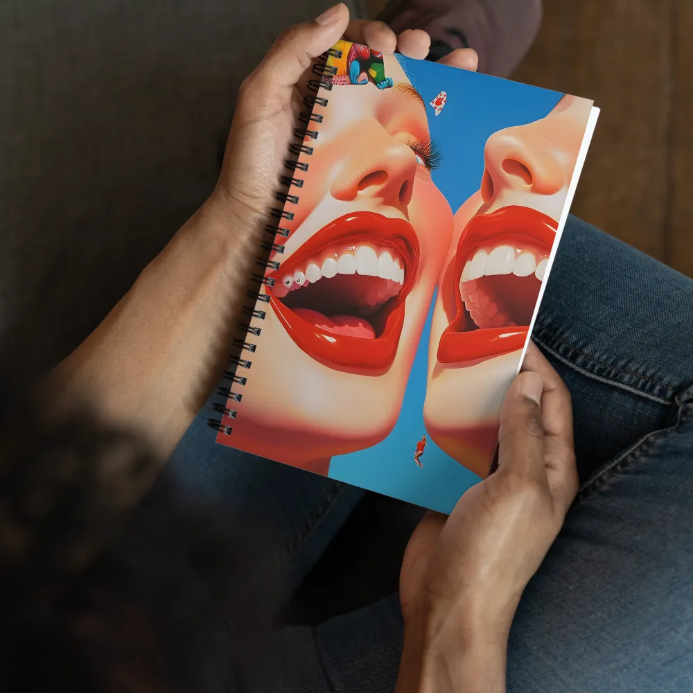 Joyful Hyperrealism 
 Spiral Notebook | 140 pages