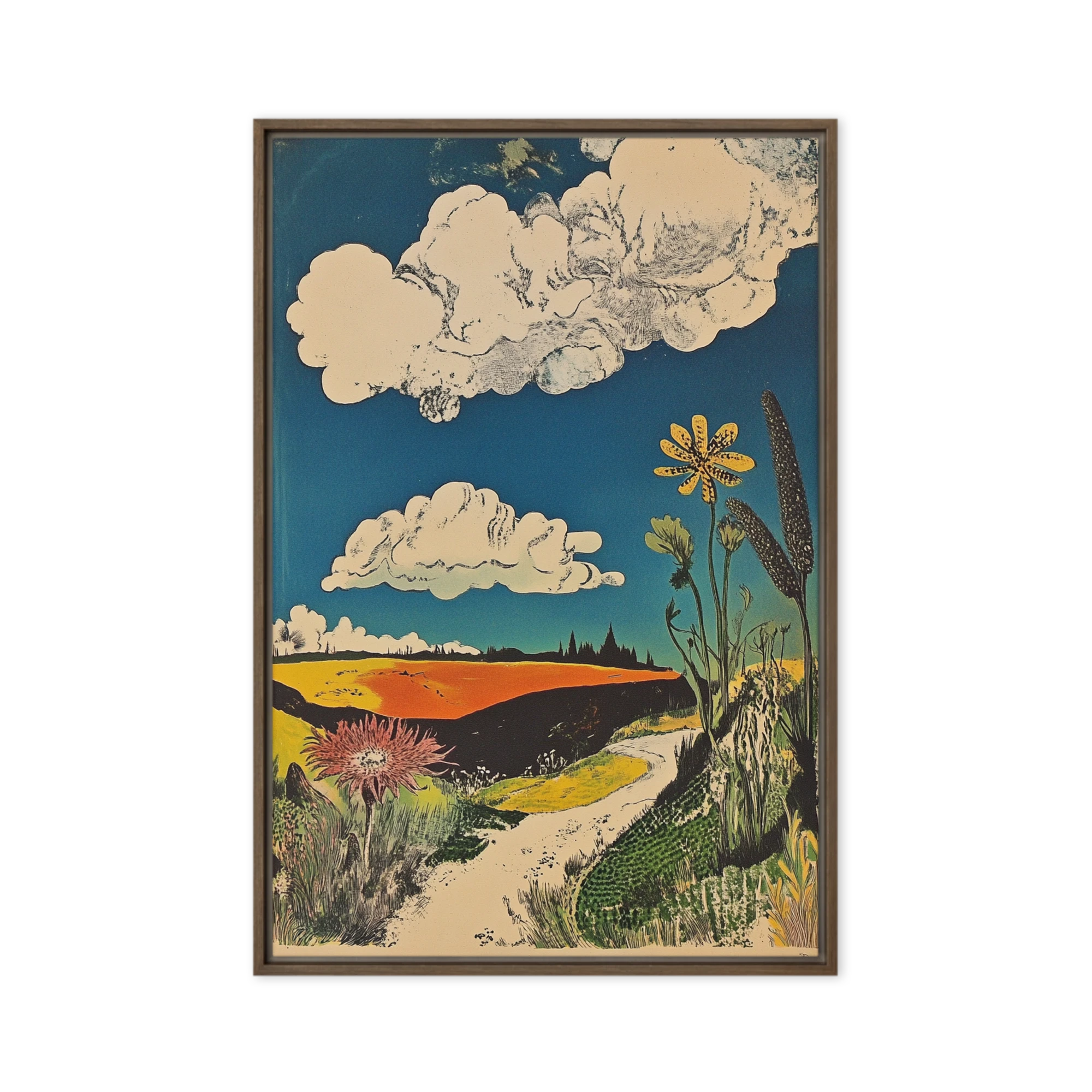 Field Path Sky | Art Print