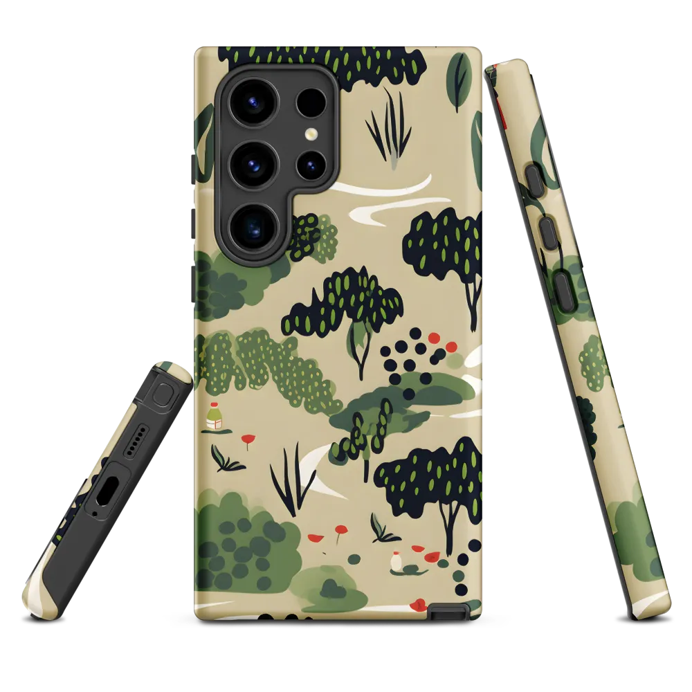 Lively Nature Illustration | Phone Case