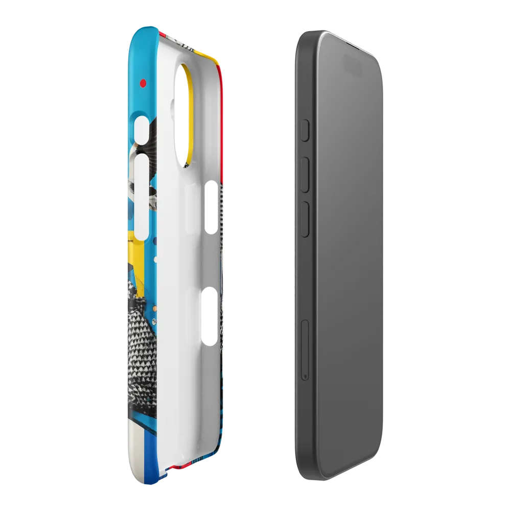 Geometric Pop Fashion 
 iPhone 15 Pro | Tough Case