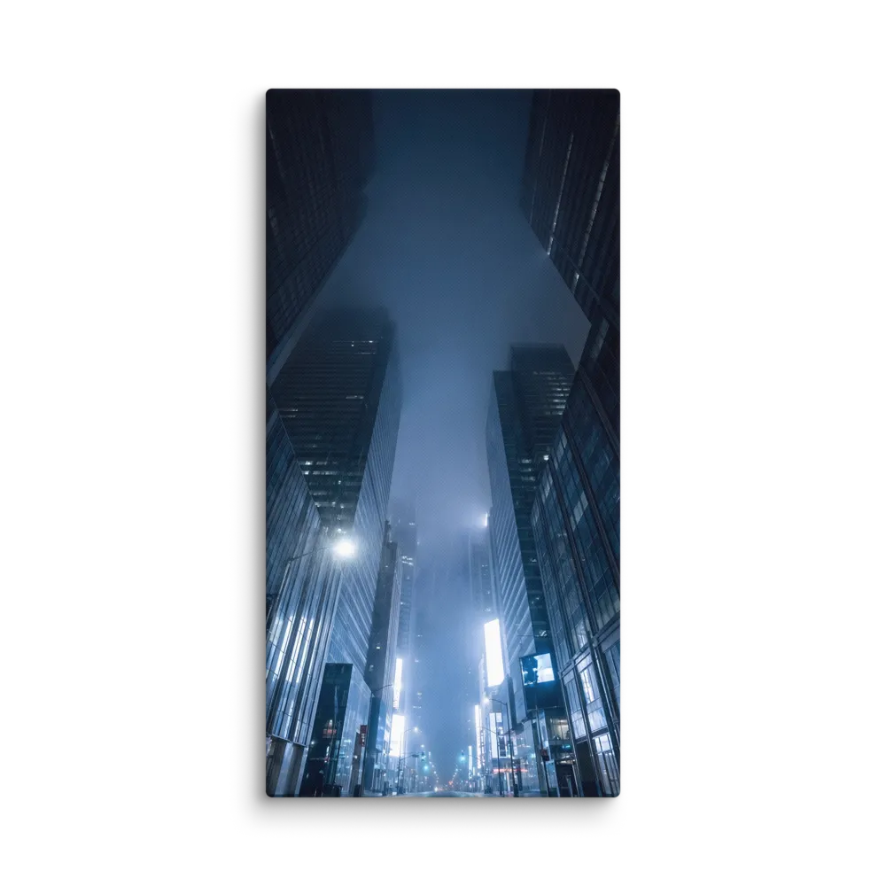 Urban Veil 
 Canvas | 12″x 24″