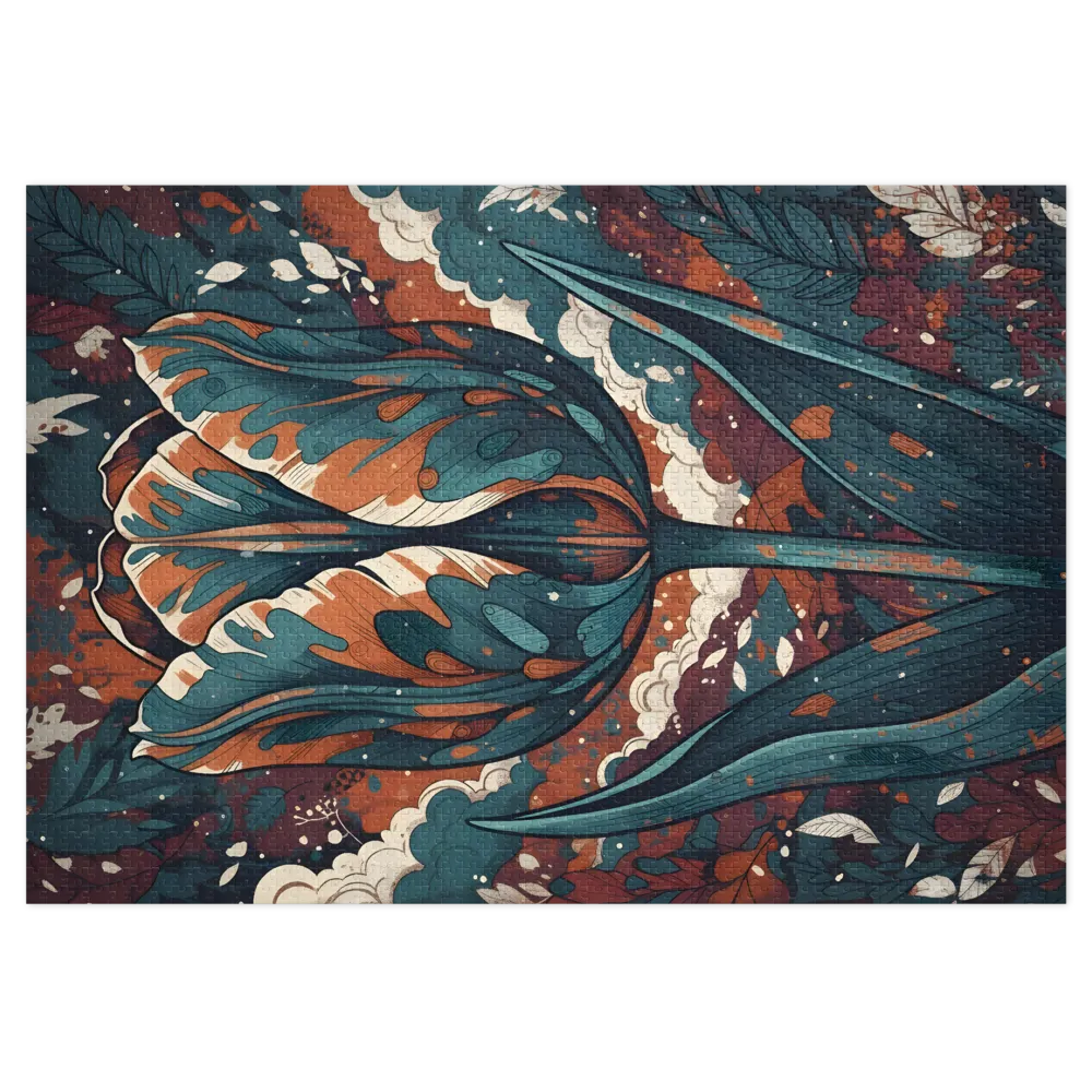 Marbled Tulip | Jigsaw Puzzles