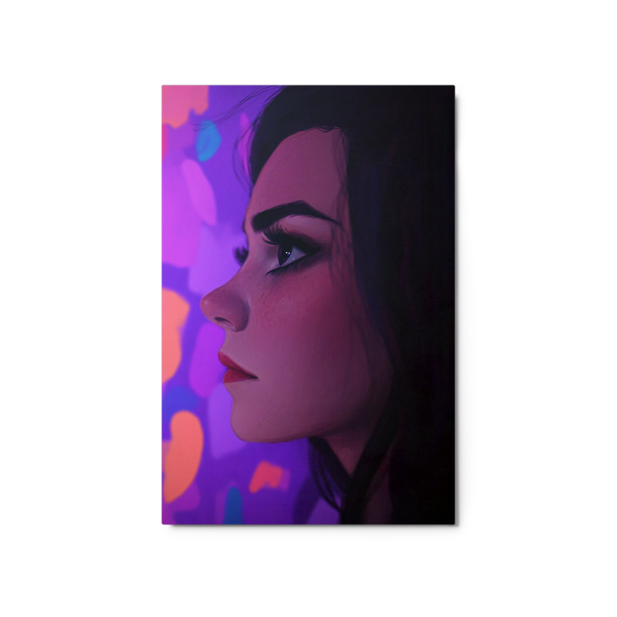 Portrait of a Woman in Profile