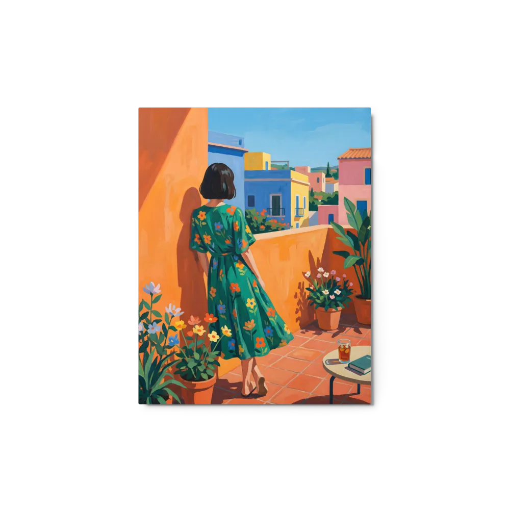Mediterranean Terrace Scene