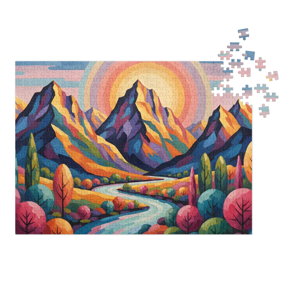 Rainbow Mountain Serenity