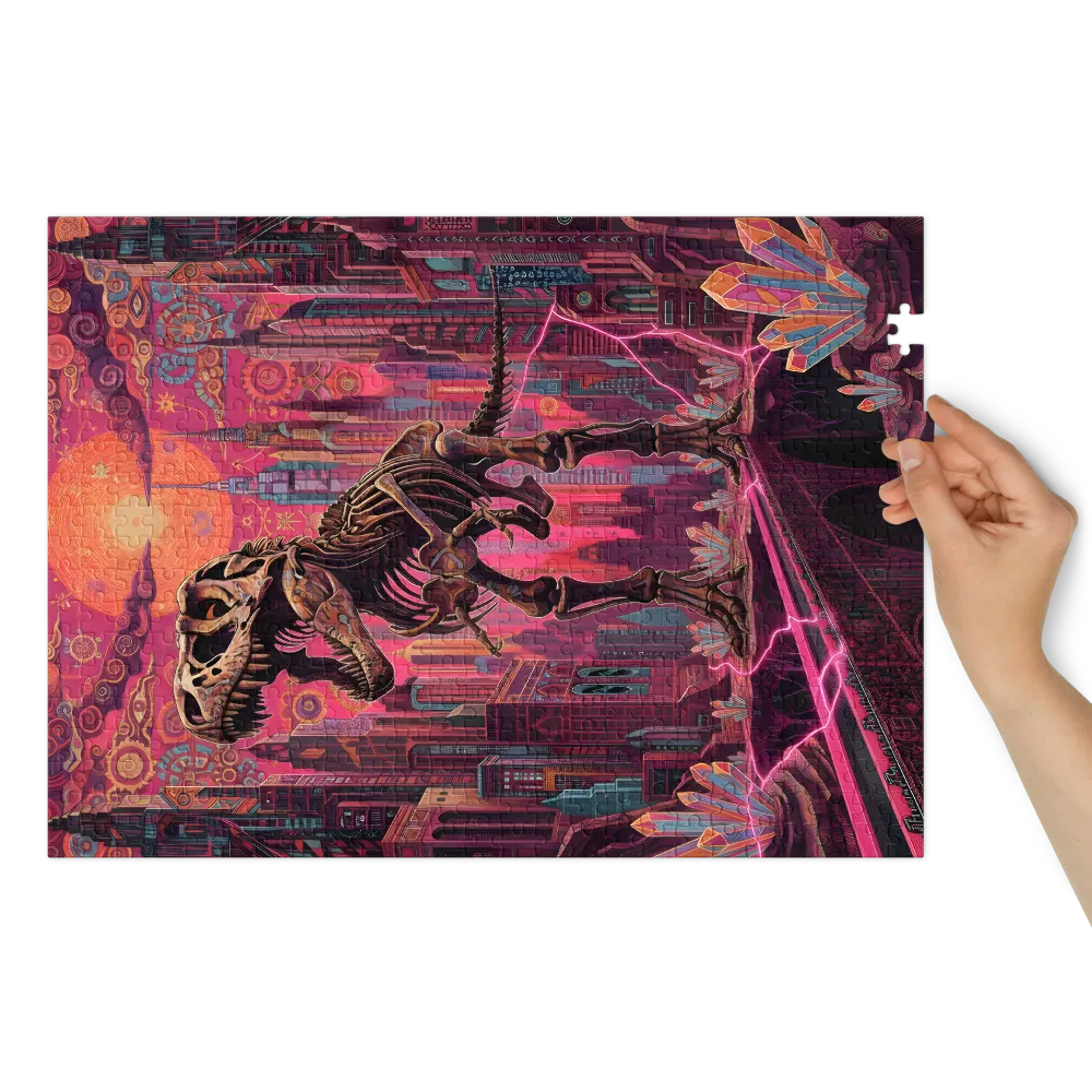 Neon Tyrant | Jigsaw Puzzles