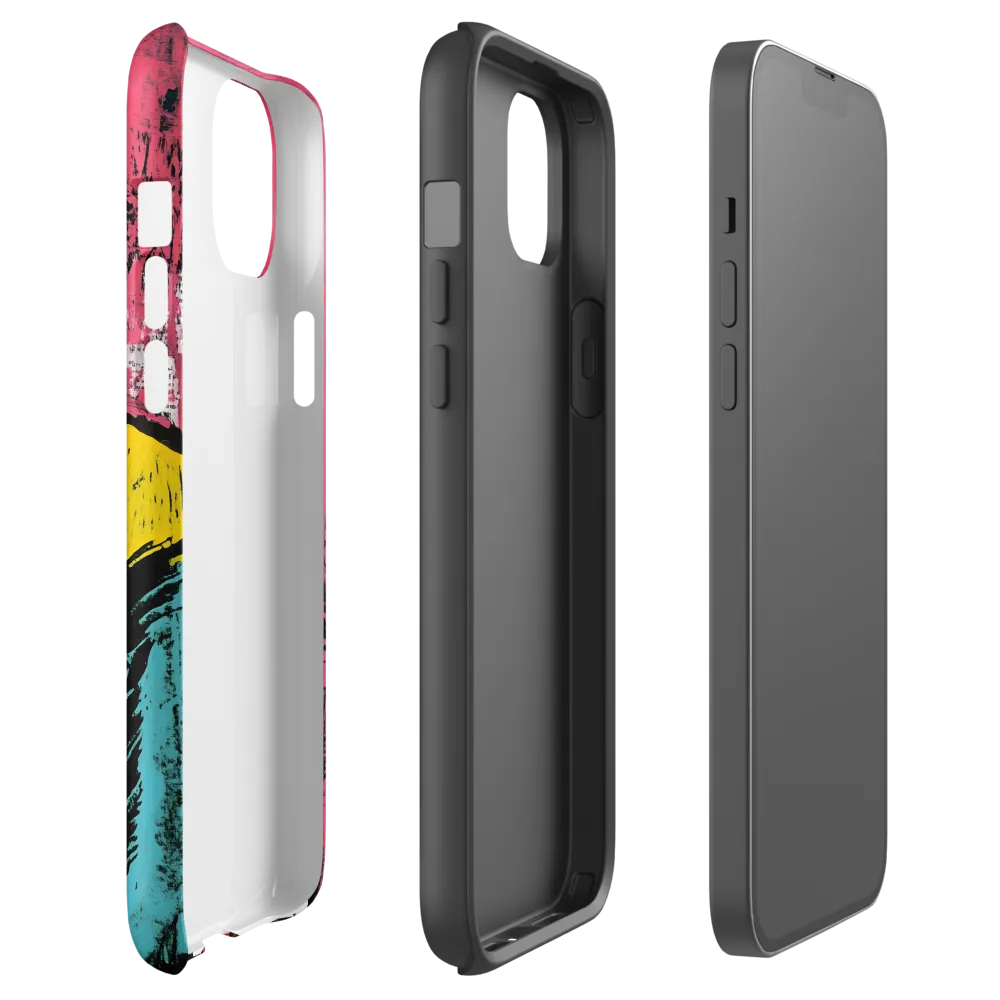 Magenta and Yellow | Phone Case