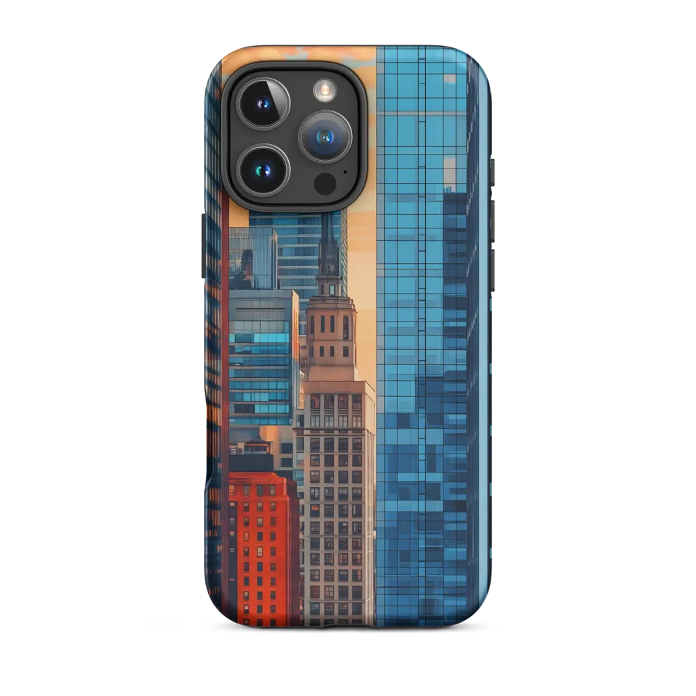 Urban Cityscape with Skyscrapers | Phone Case