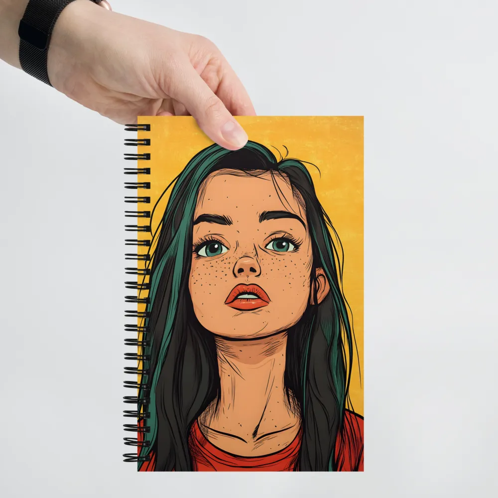 Freckled Gaze 
 Spiral Notebook | 140 pages
